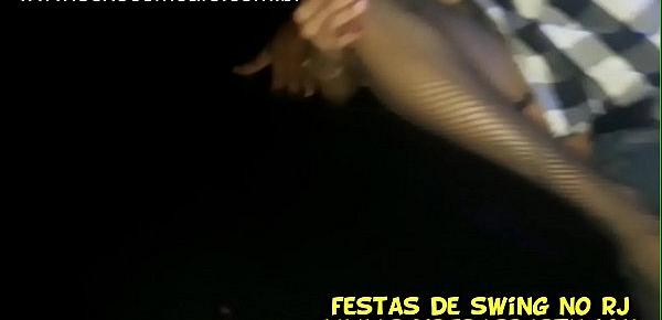  Gangbang da Atriz porno Bianca Naldy com muito Anal em festa de swing Janeiro 2019 - Parte 4 Trailler